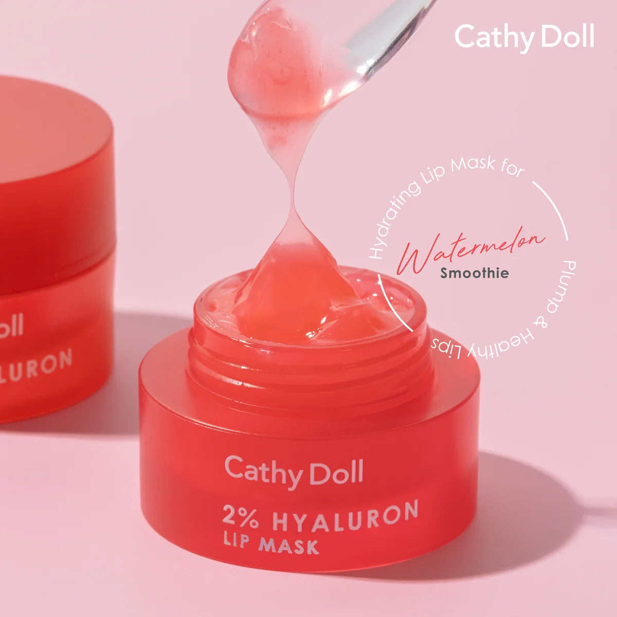 CATHY DOLL 2% HYALURON LIP MASK WATERMELON SMOOTHIE