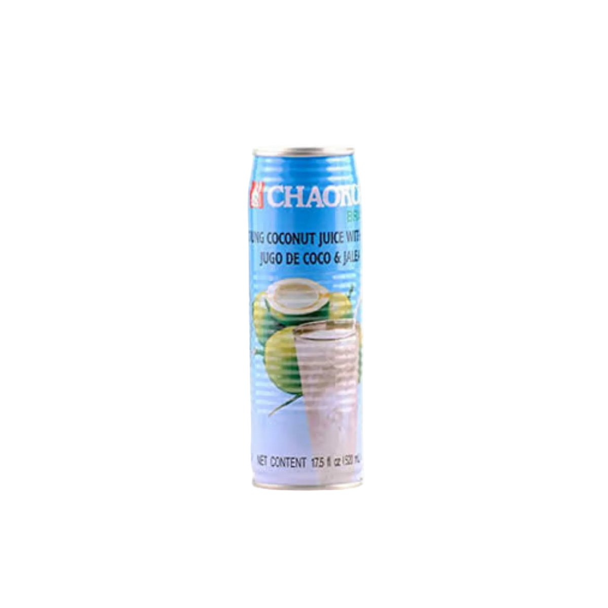 CHAOKOH Young Coconut Juice with with Jelly 520ML