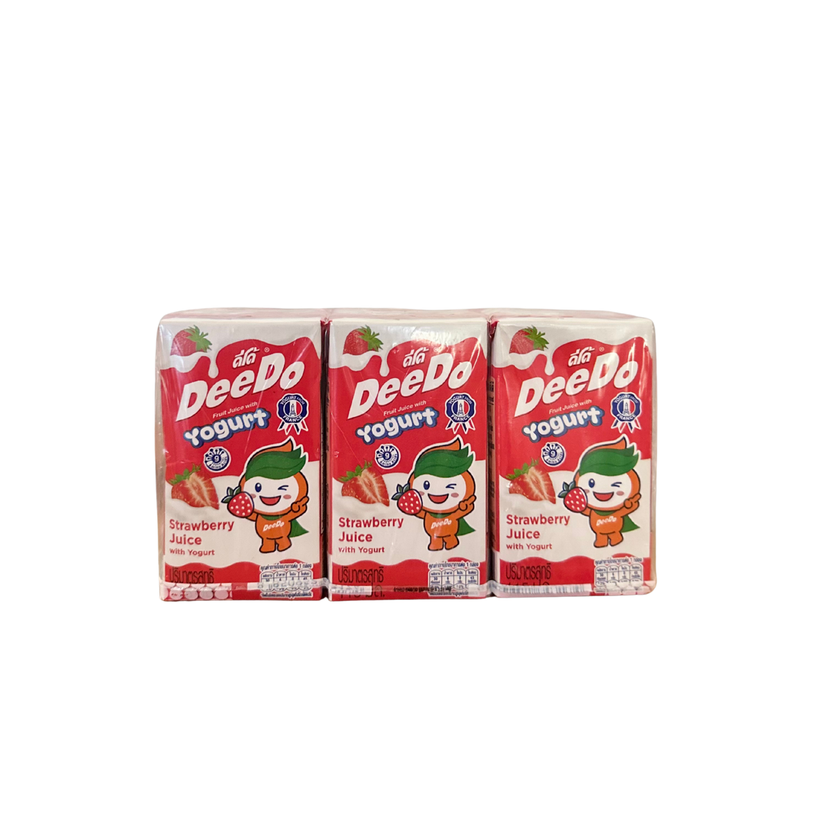 DEEDOO Yogurt (Strawberry) 115ml x 6