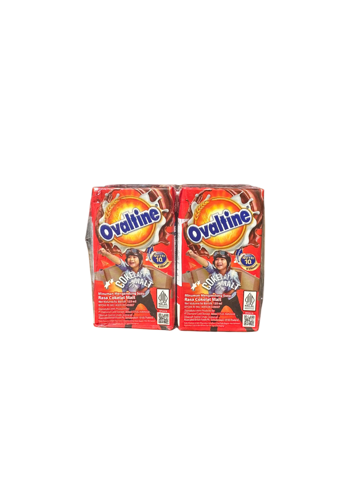 OVALTINE Malted chocolate Drink 125ml 4 Pack