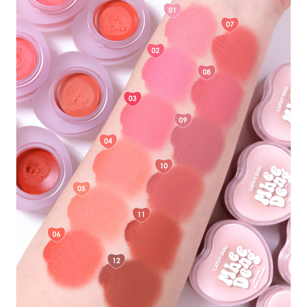 CATHY DOLL Mhee Deng Lip & Cheek fluffy Pudding