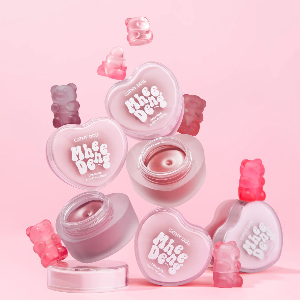 CATHY DOLL Mhee Deng Lip & Cheek fluffy Pudding
