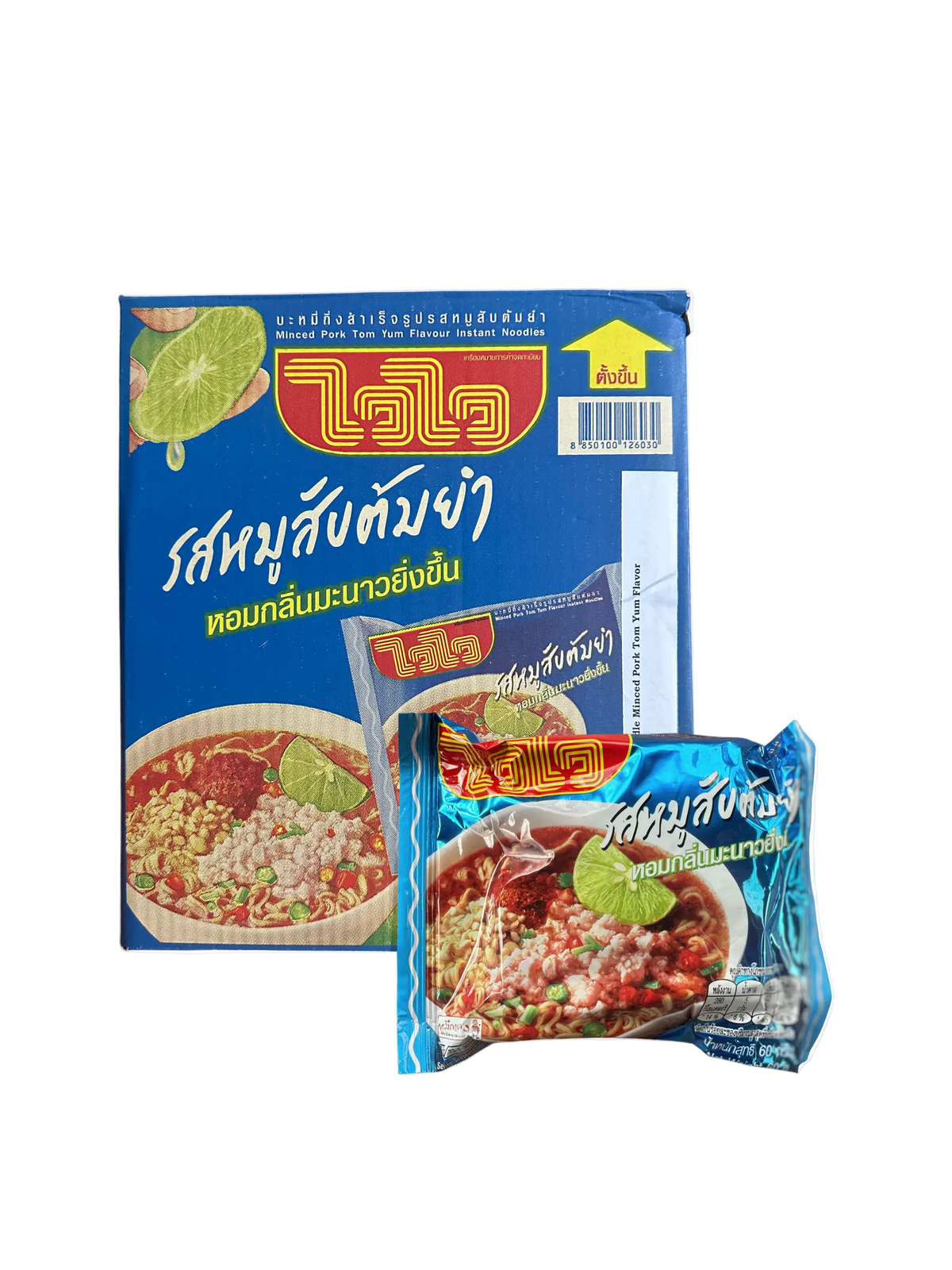 WAI WAI Minced Pork Tom Yum instant noodle