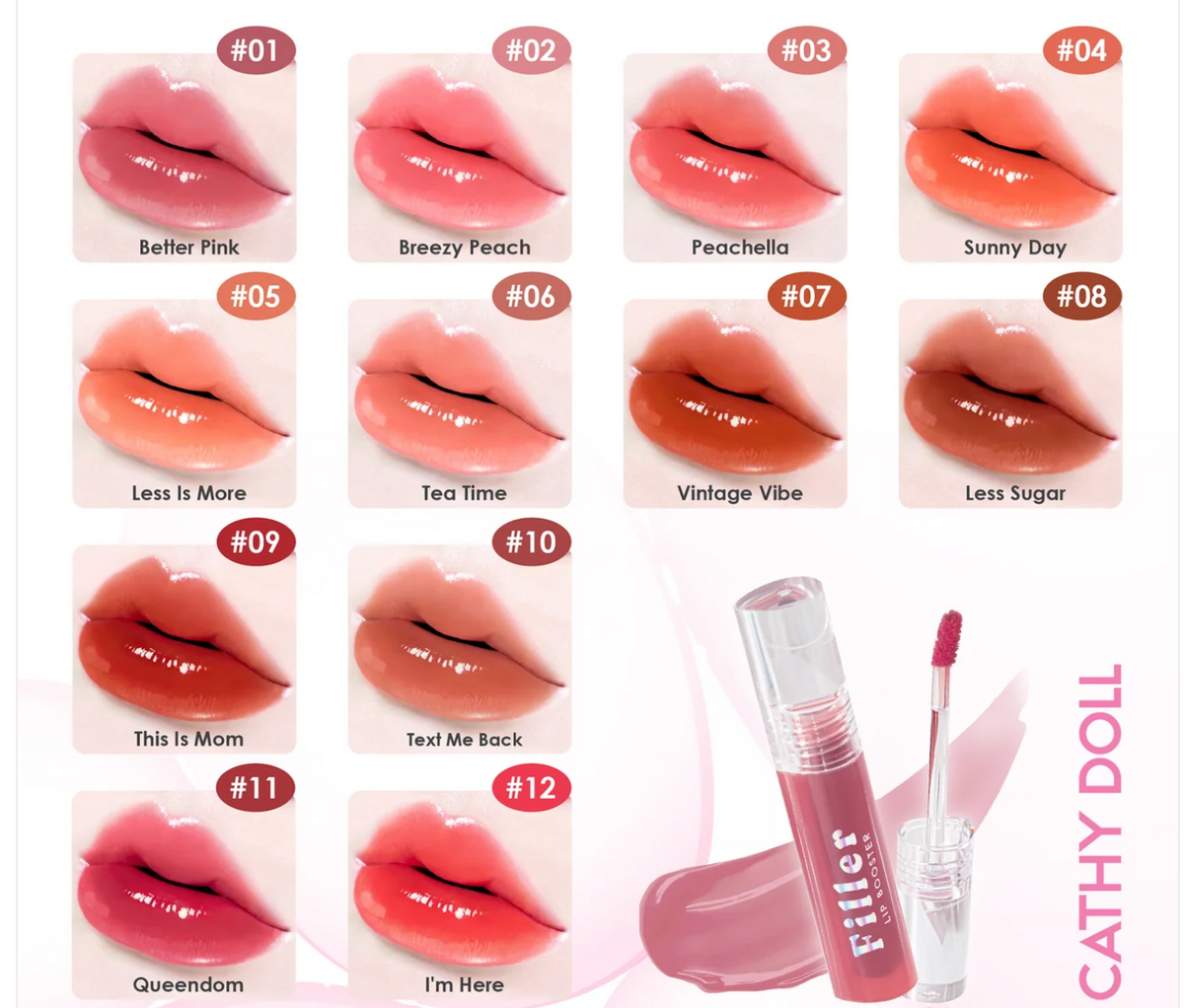 CATHY DOLL- FILLER LIP BOOSTER GLOSS