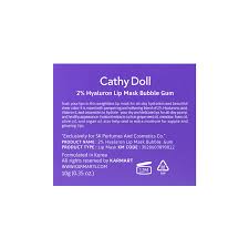 CATHY DOLL 2% HYALURON LIP MASK BUBBLE GUM