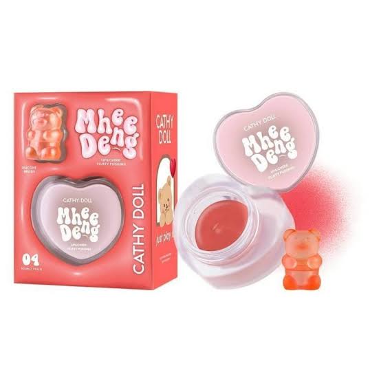 CATHY DOLL Mhee Deng Lip & Cheek fluffy Pudding