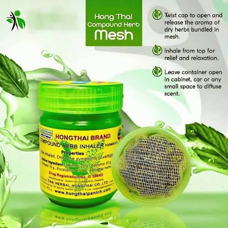 HONG THAI Traditional Thai Herbal Inhaler
